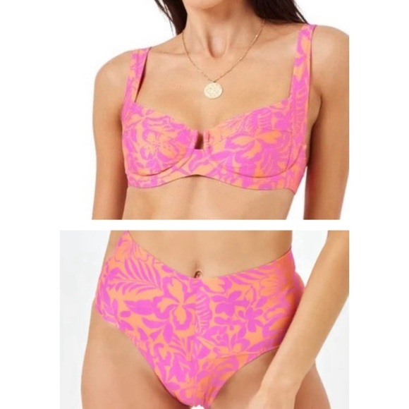 NEW L*SPACE Bikini Set in Path to Paradise - Picture 1 of 1